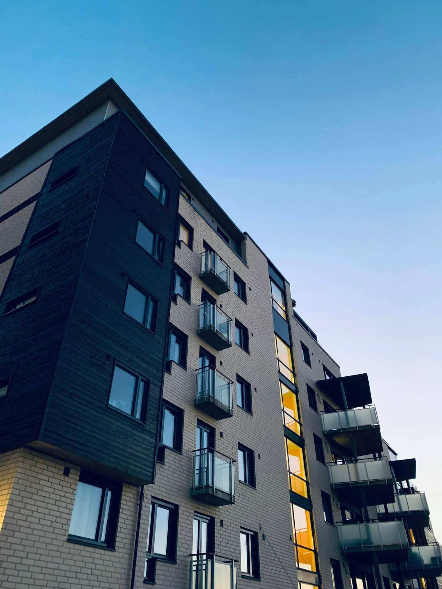 Modern real estate building